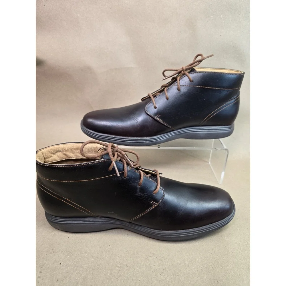 Cole Haan (Sz 10.5 M) Men's Original Grand Chukka Boots Brown Woodbury